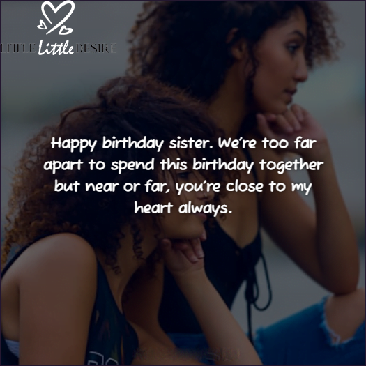 Birthday Wishes For Favourite Cousin Sister