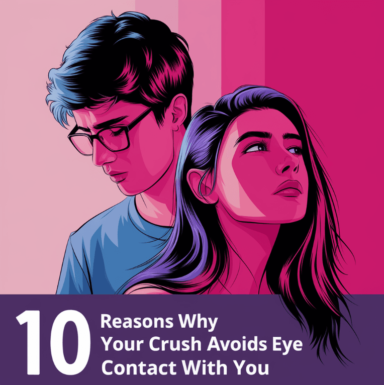 10 Reasons Why Your Crush Avoids Eye Contact With You
