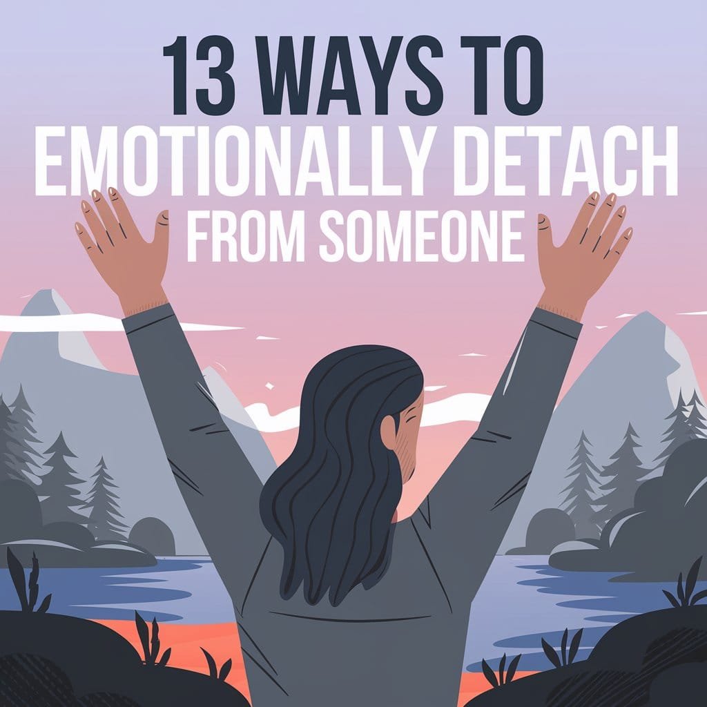 13 Ways to Emotionally Detach From Someone