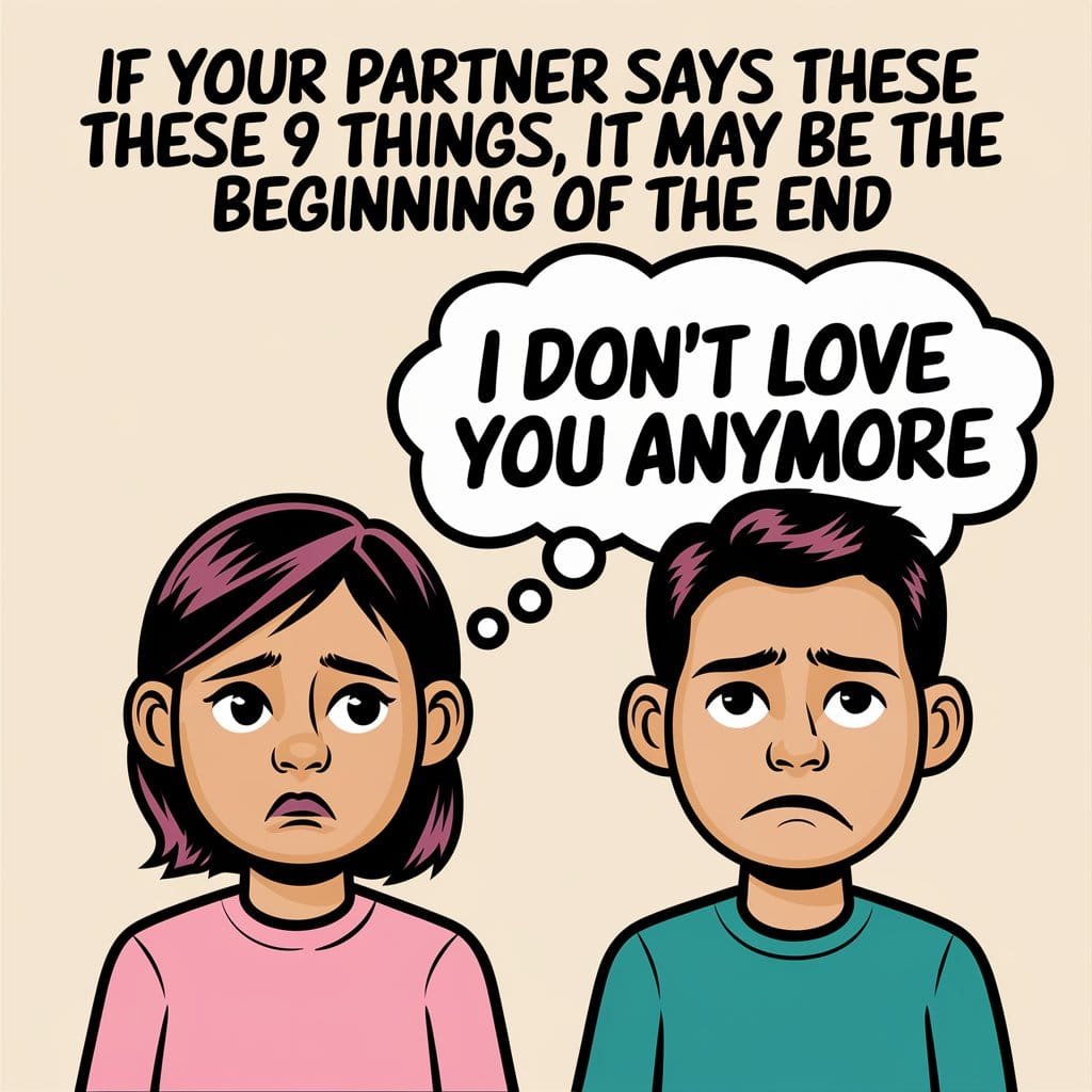 If Your Partner Says These 9 Things To You, It May Be The Beginning Of The End