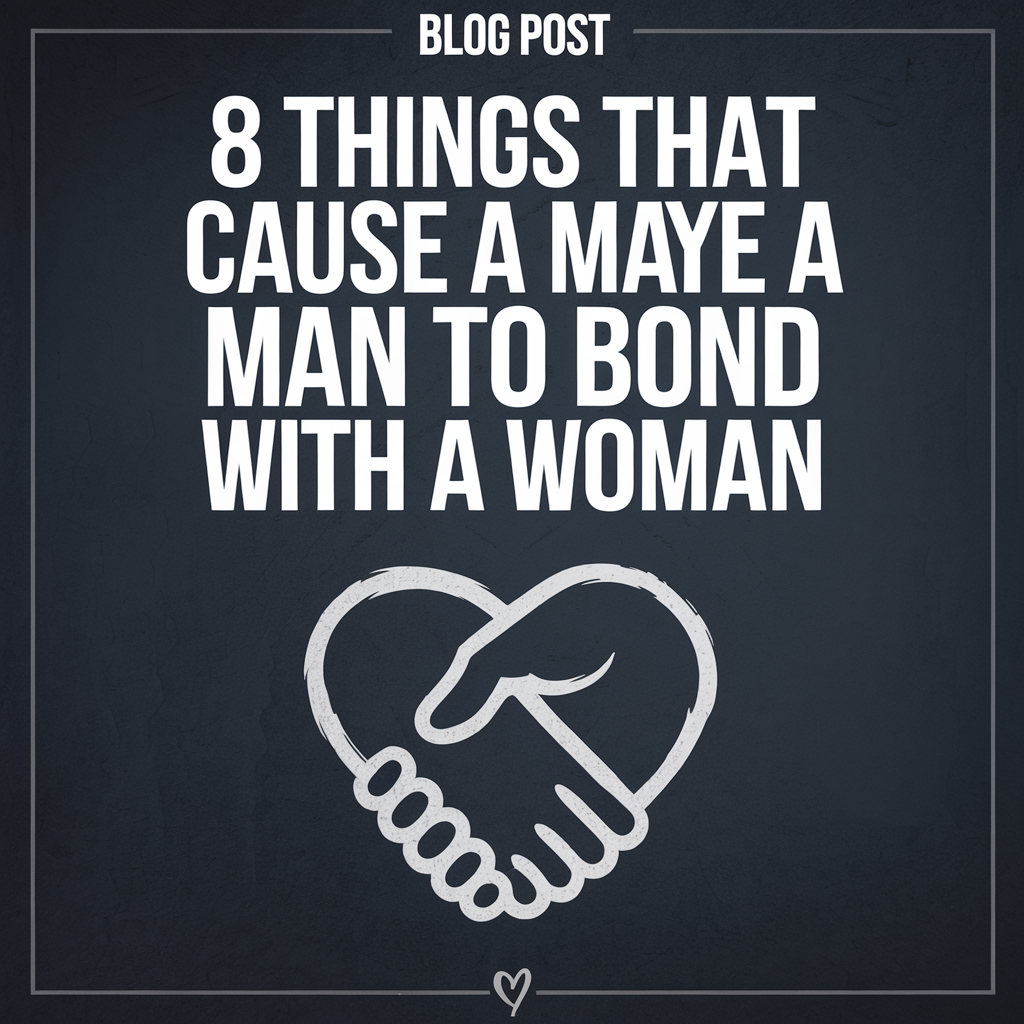 8 Things That Cause a Man to Bond With a Woman