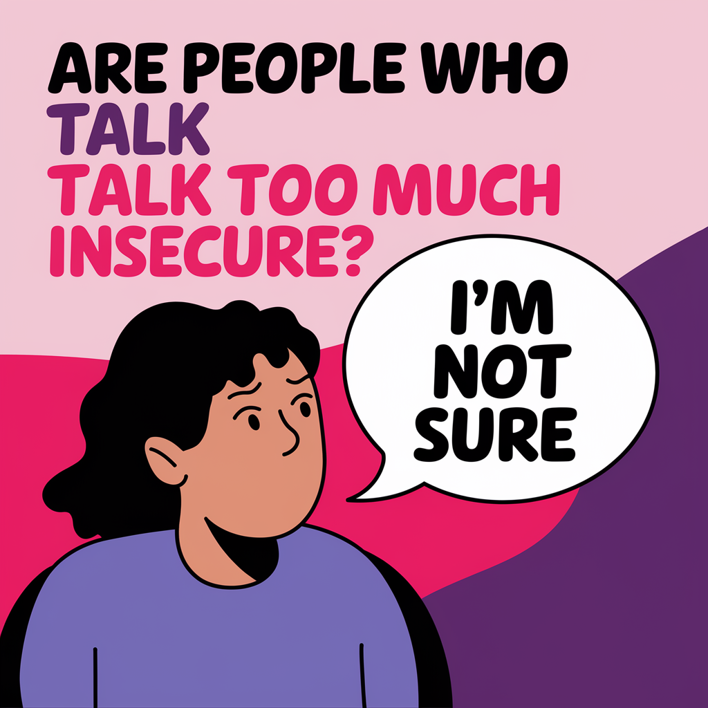 Are People Who Talk Too Much Insecure?