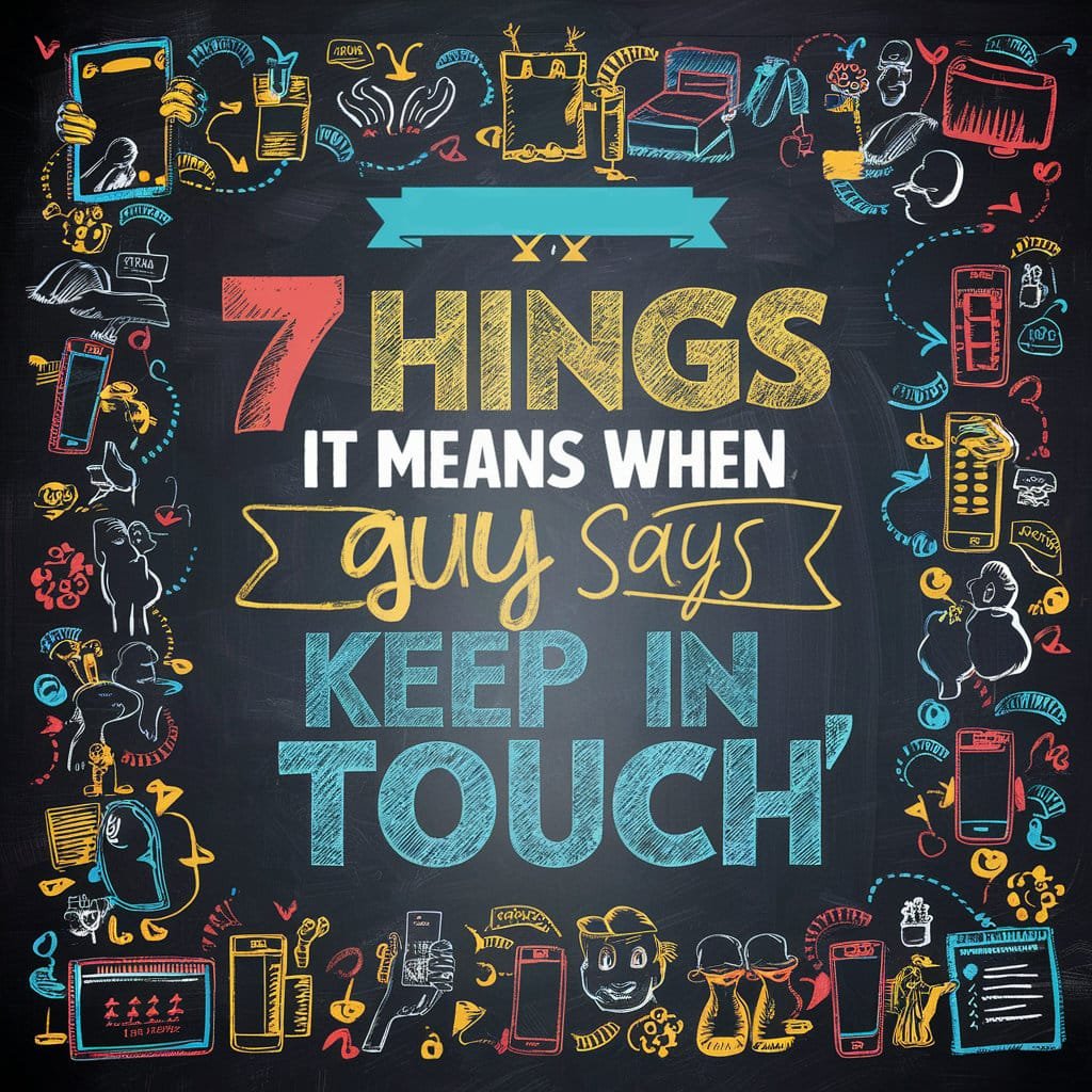 7 Things It Means When a Guy Says "Keep in Touch"