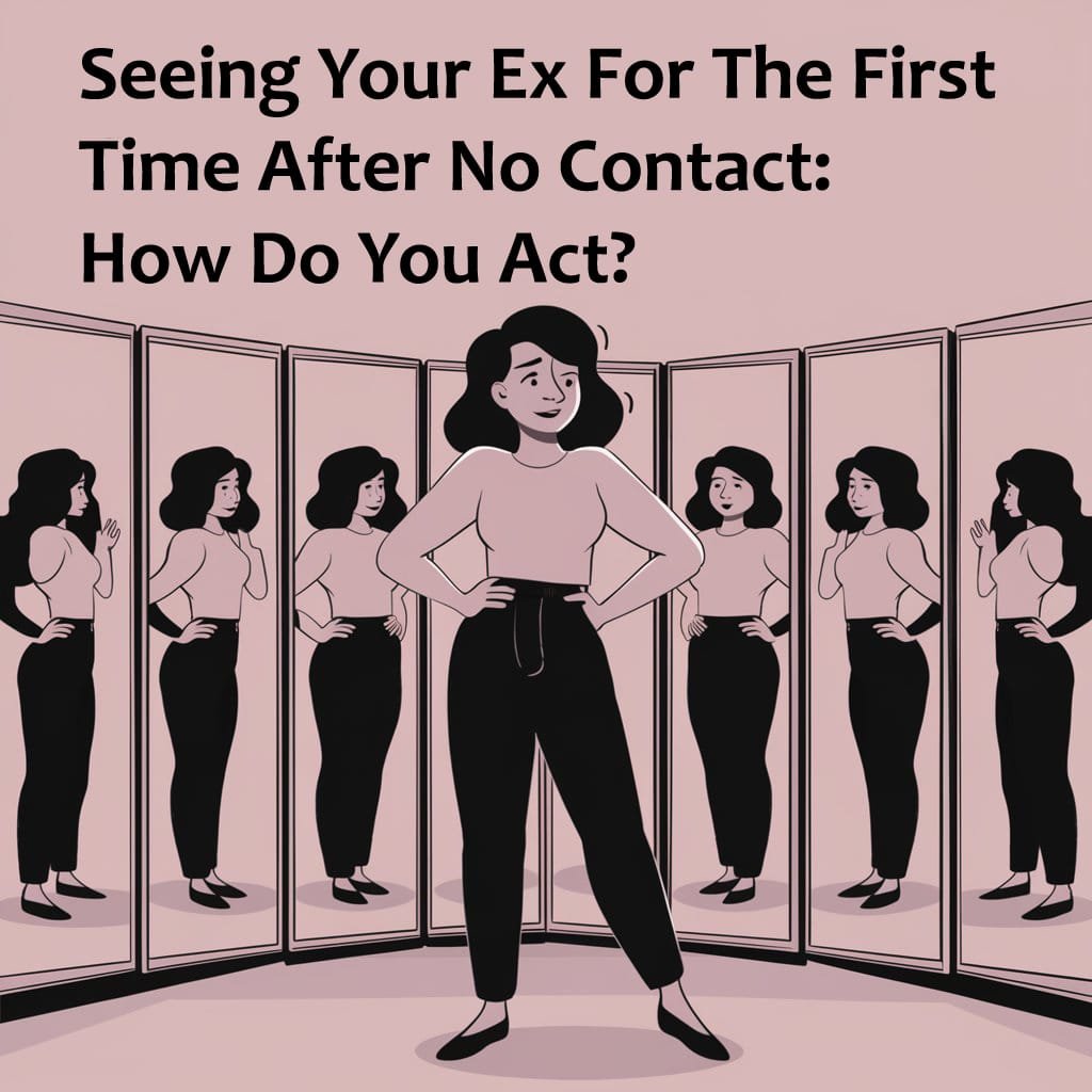 Seeing Your Ex For The First Time After No Contact: How Do You Act?
