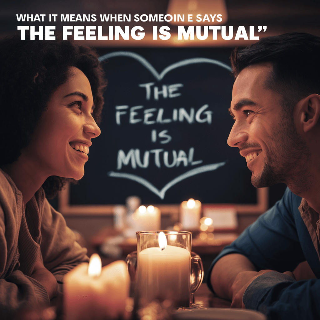 What It Means When Someone Says ‘The Feeling Is Mutual’