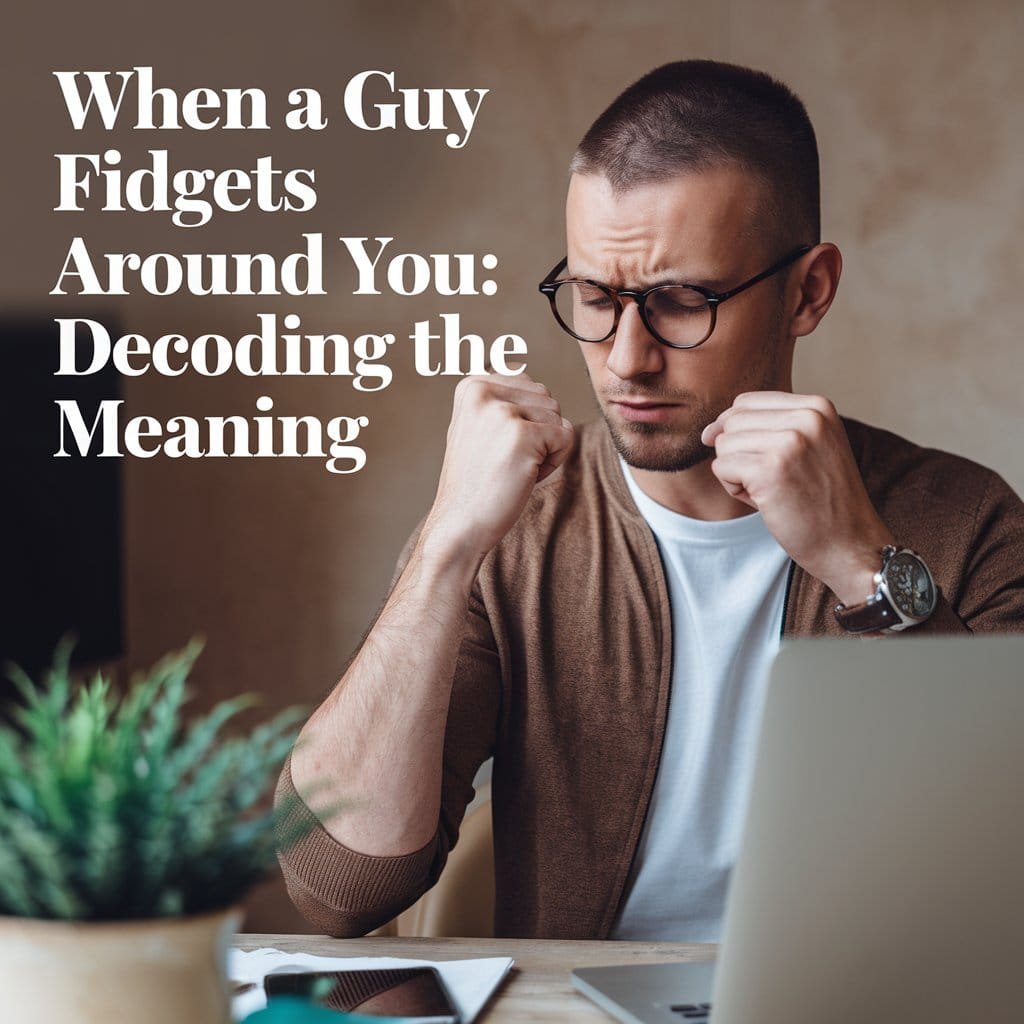 When A Guy Fidgets Around You: Decoding the Meaning