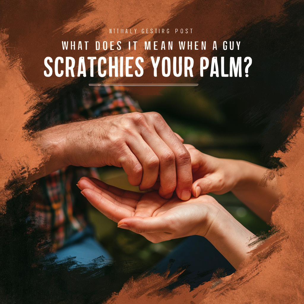 What Does It Mean When A Guy Scratches Your Palm?