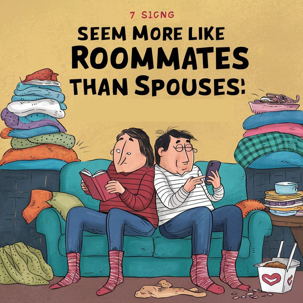 7 Signs You’re More Like Roommates than Spouses