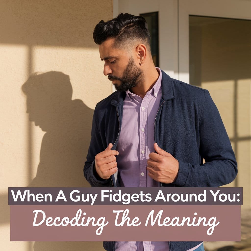 When A Guy Fidgets Around You: Decoding the Meaning