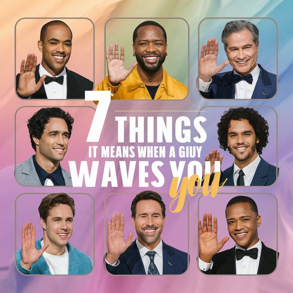 7 Things It Means When A Guy Waves You
