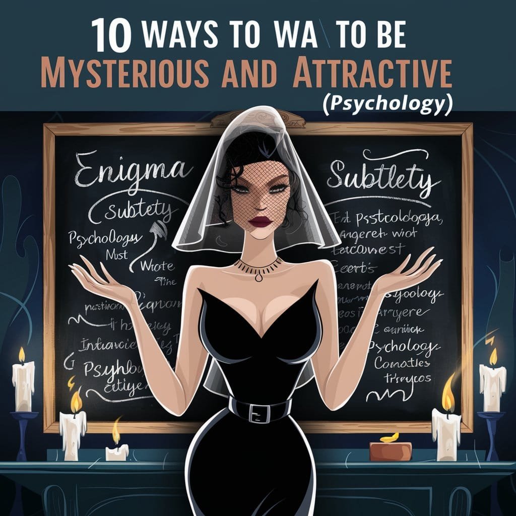 10 Ways to be Mysterious and Attractive (Psychology)