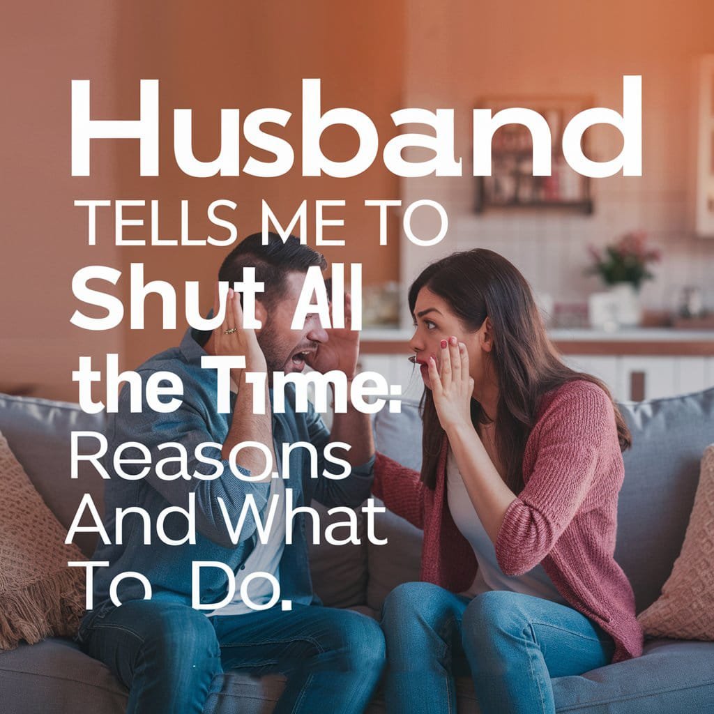 Husband Tells Me To Shut Up All The Time: Reasons And What to Do
