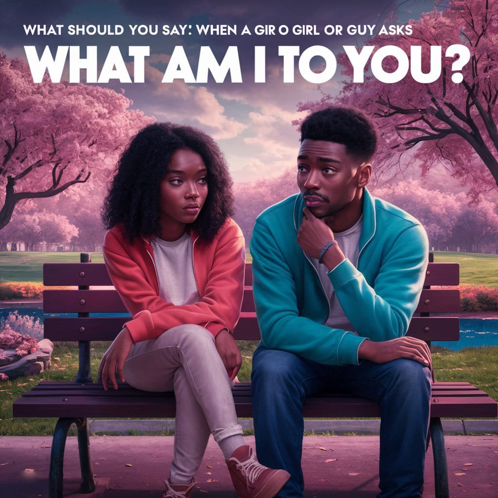 What Should You Say When A Girl Or Guy Asks “What Am I To You?”