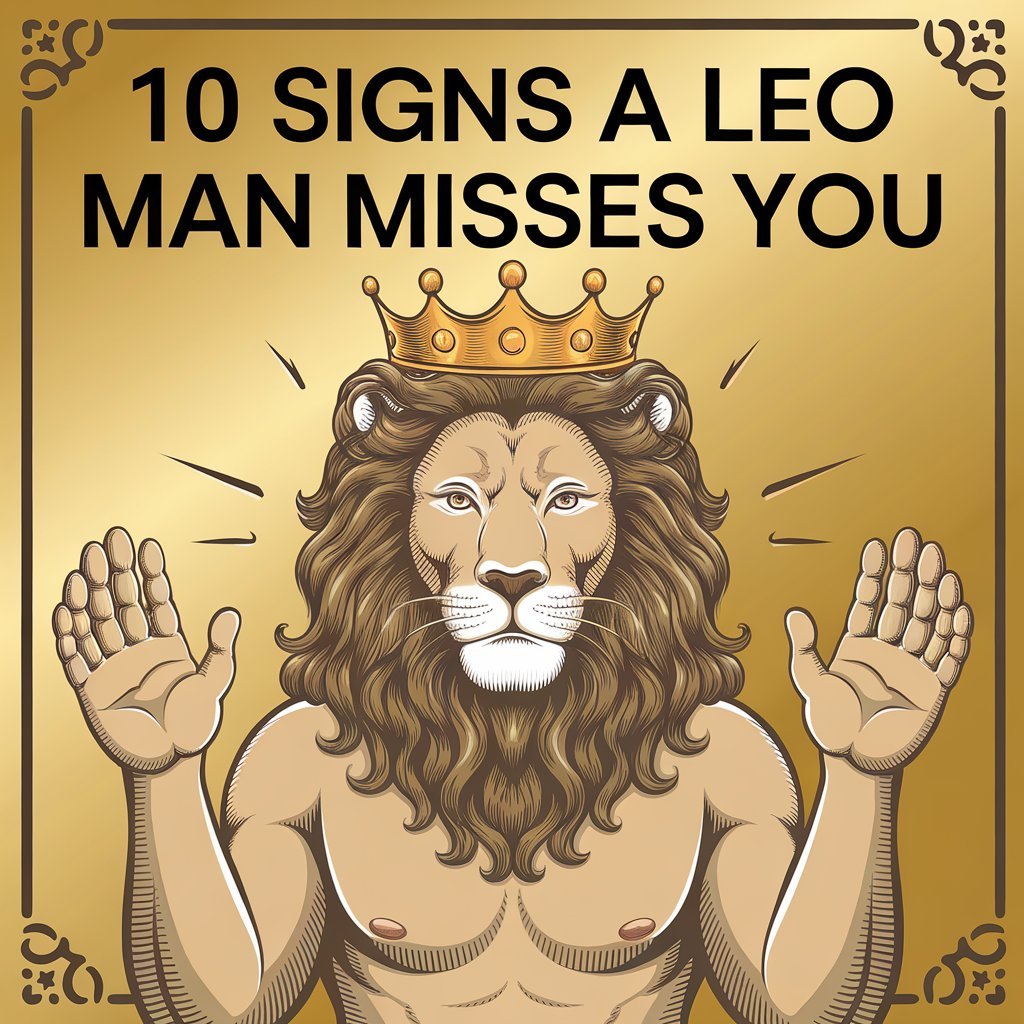 10 Signs a Leo Man Misses You