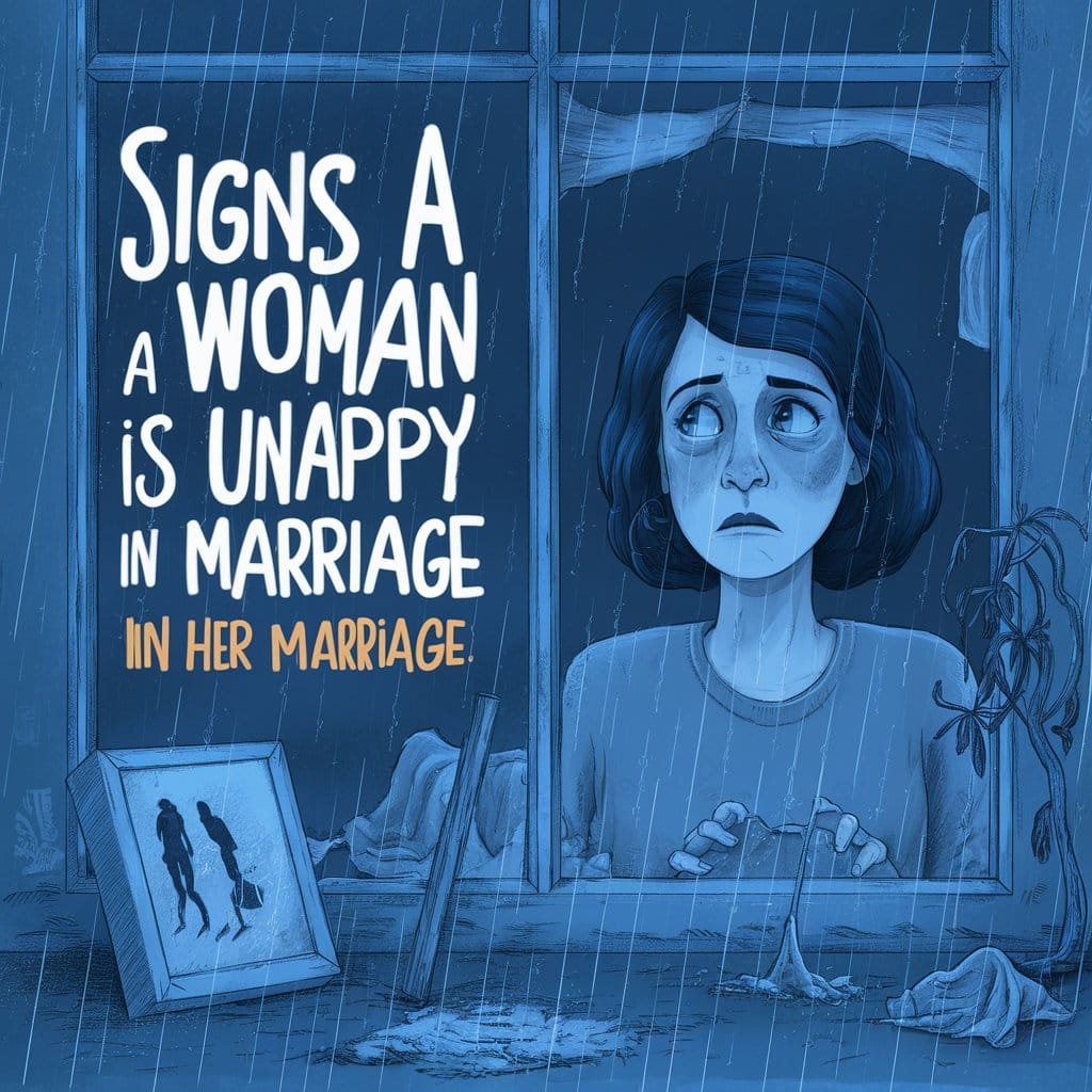 7 Signs A Woman Is Unhappy In Her Marriage