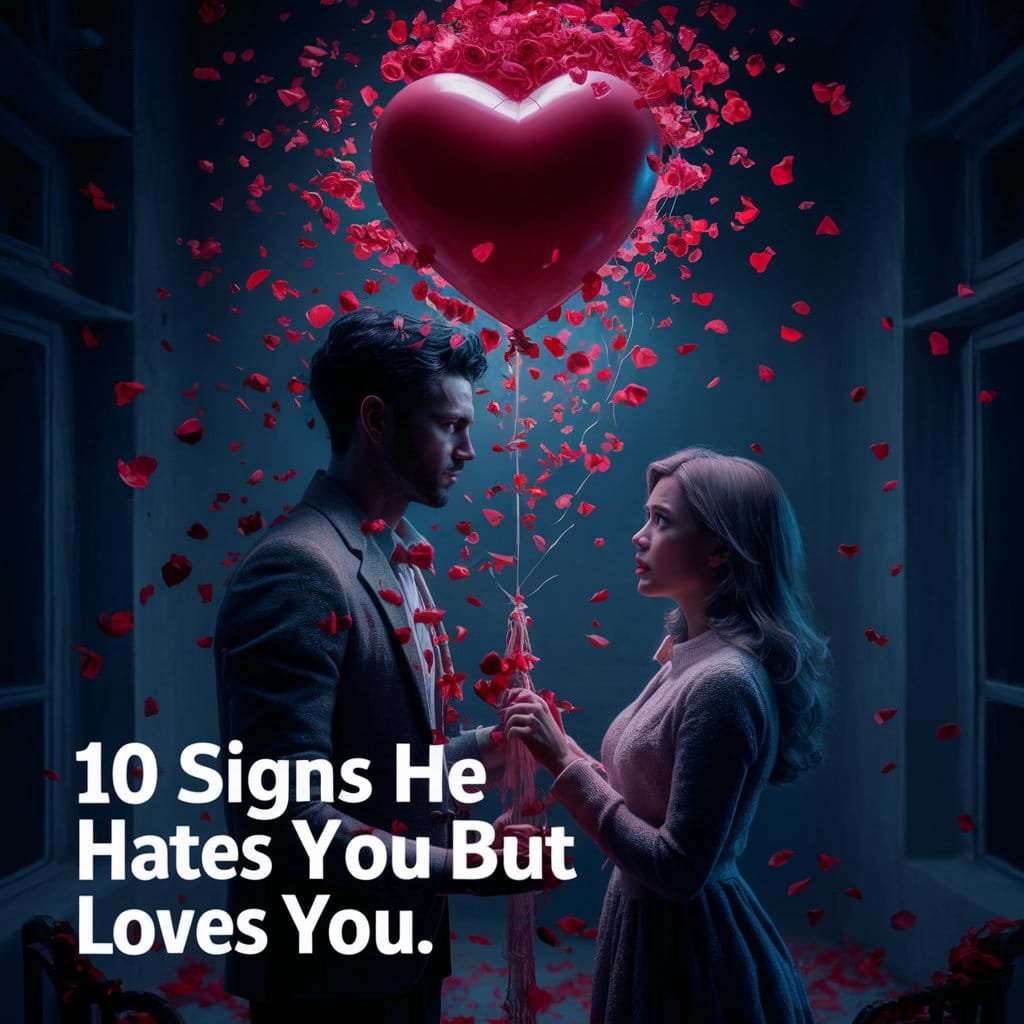 10 Signs He Hates You But Loves You