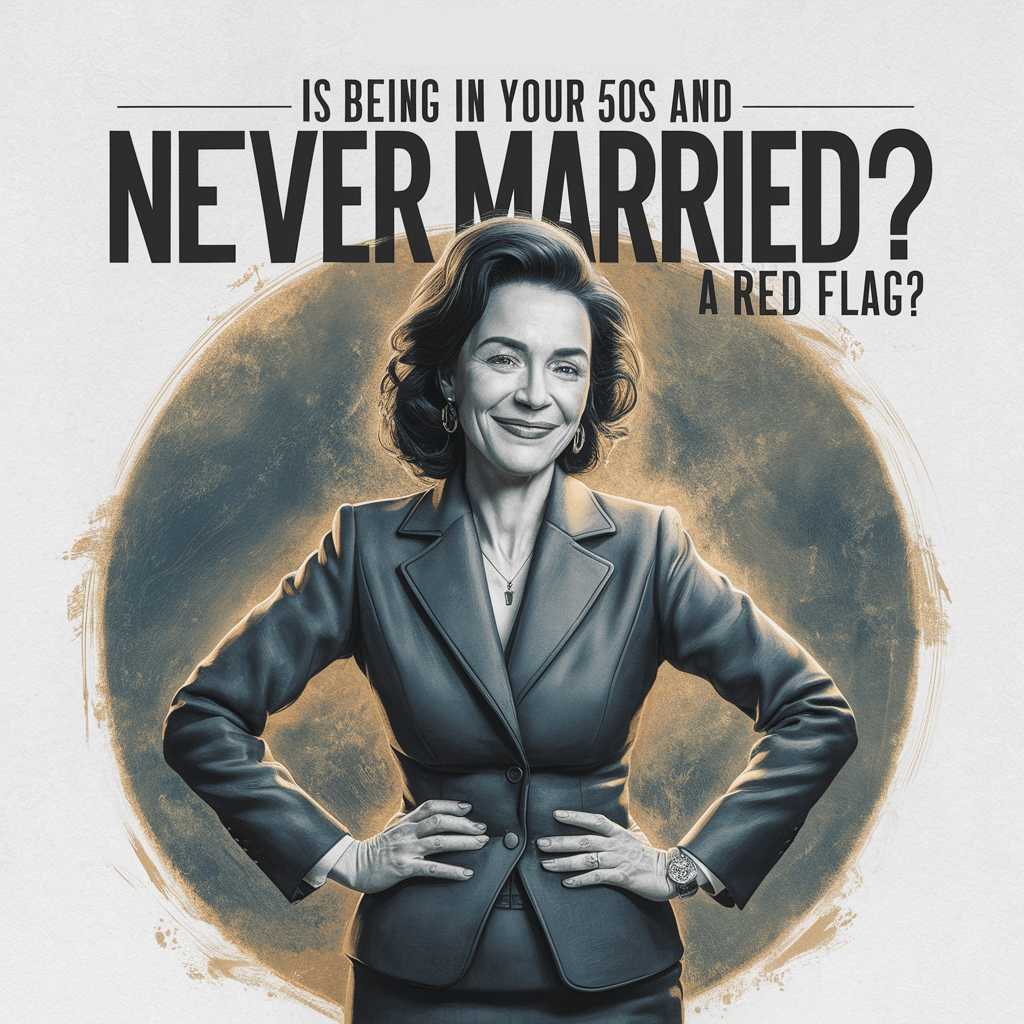 Is Being In Your 50s And Never Married A Red Flag?