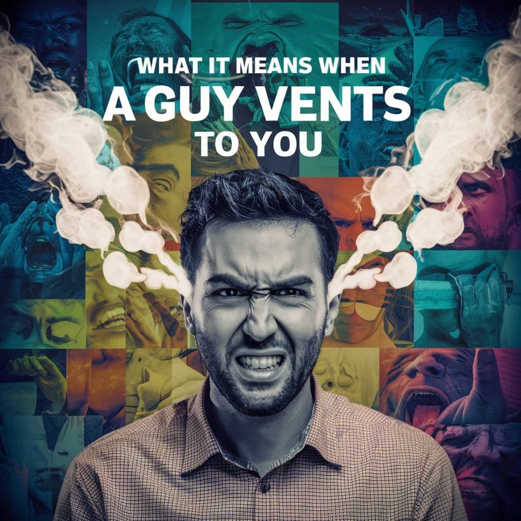 What it Means When a Guy Vents to You