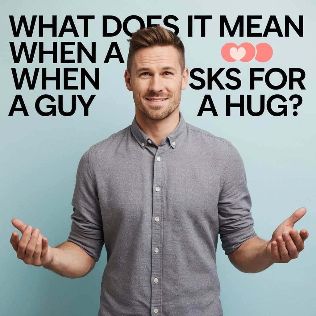 What Does It Mean When A Guy Asks For A Hug?