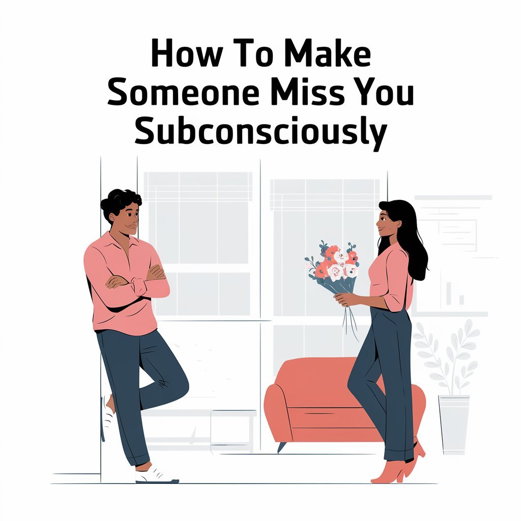 How to Make Someone Miss You Subconsciously