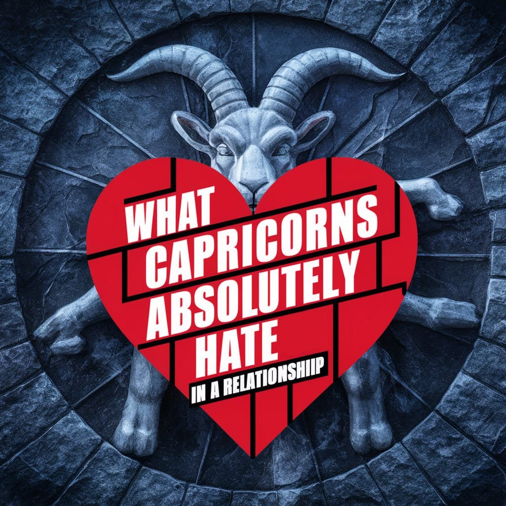 What Capricorns Absolutely Hate in a Relationship!