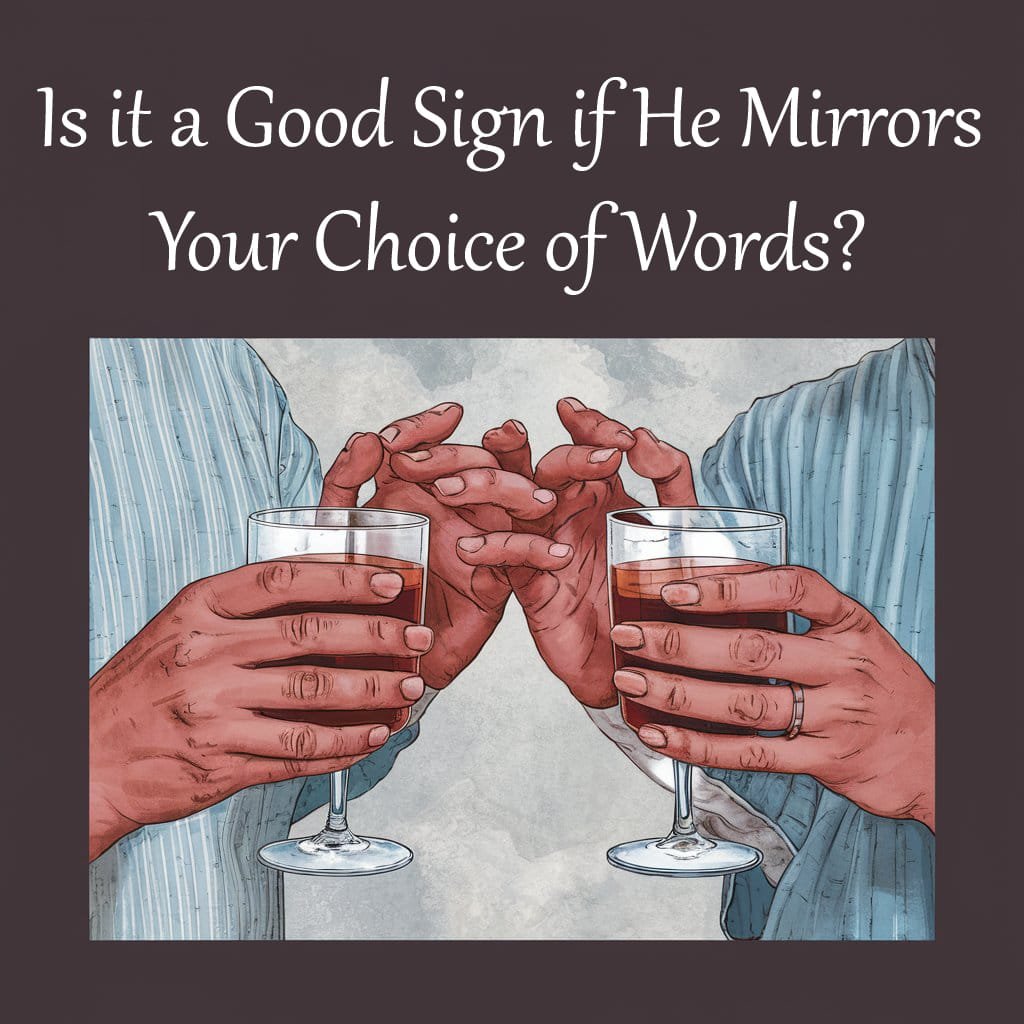 Is it a Good Sign if He Mirrors Your Choice of Words?