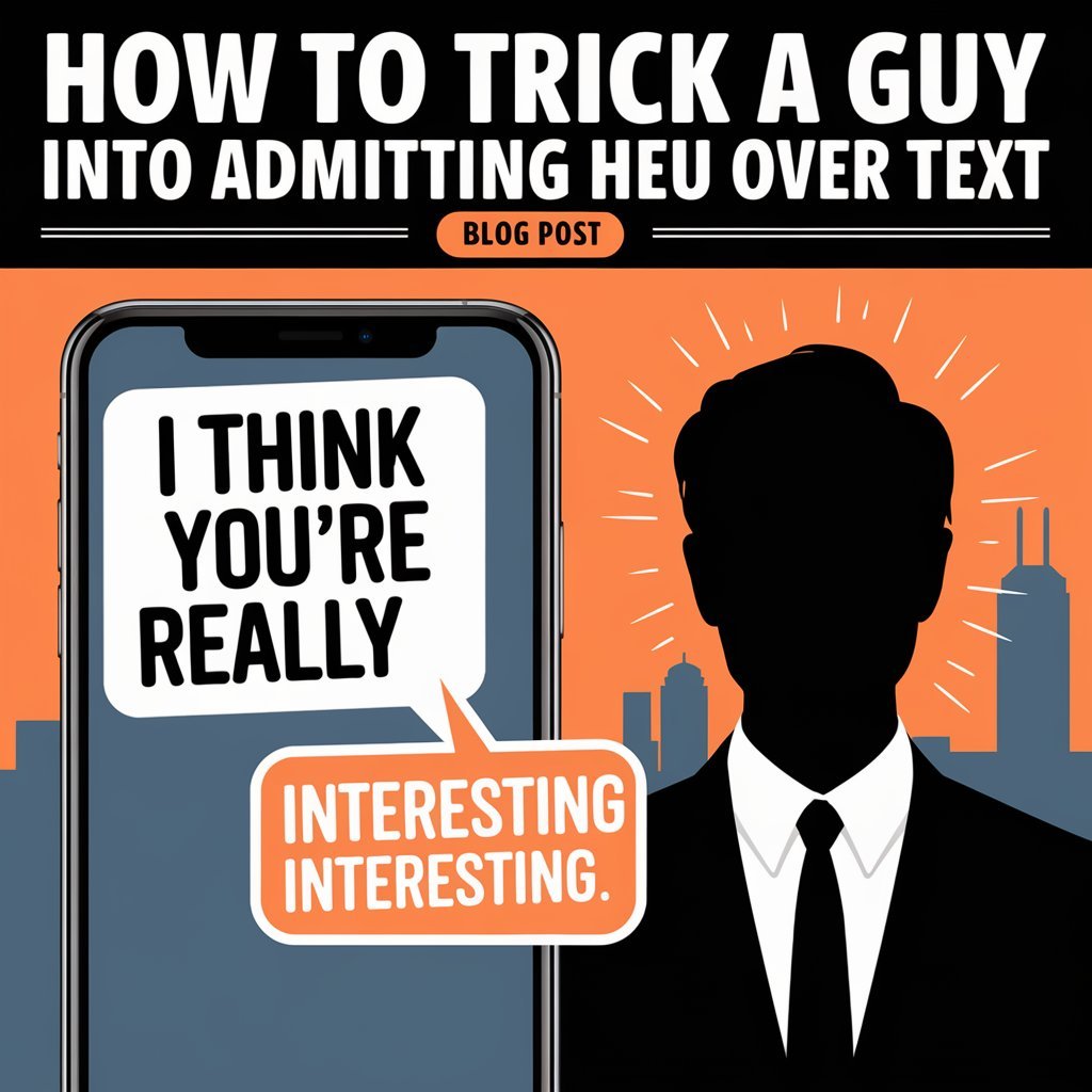 How To Trick A Guy Into Admitting He Likes You Over Text