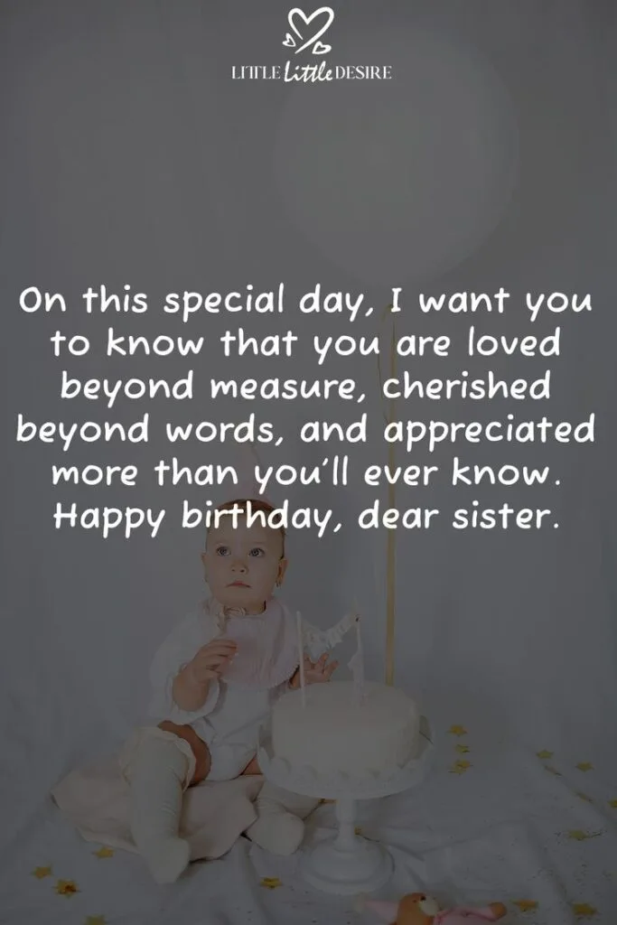 Sister Birthday Wishes