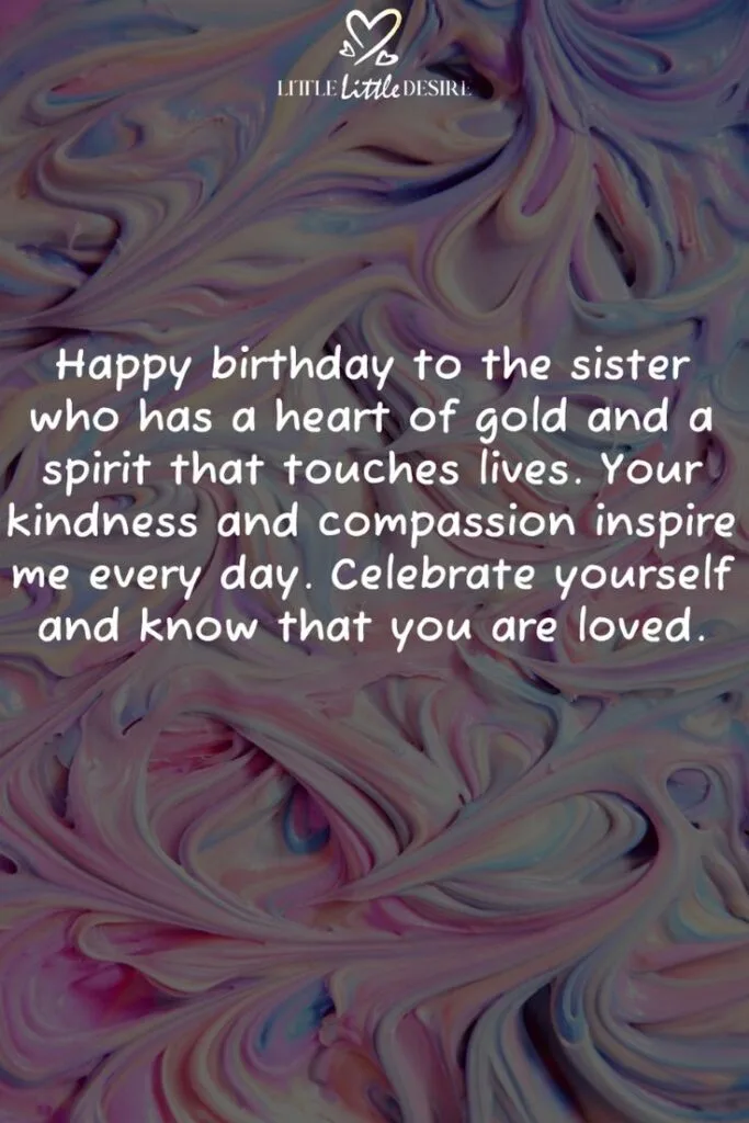 Sister Birthday Wishes