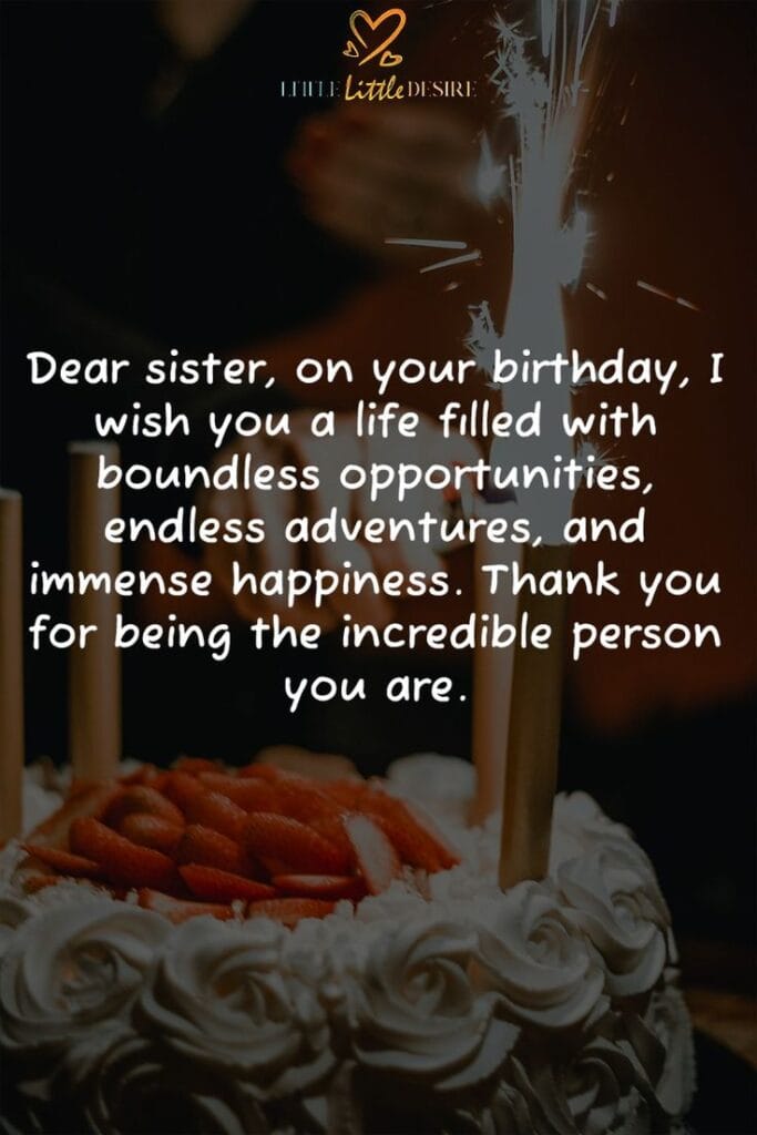 Heart Touching Birthday Wishes For Sister,Birthday Wishes For Sister