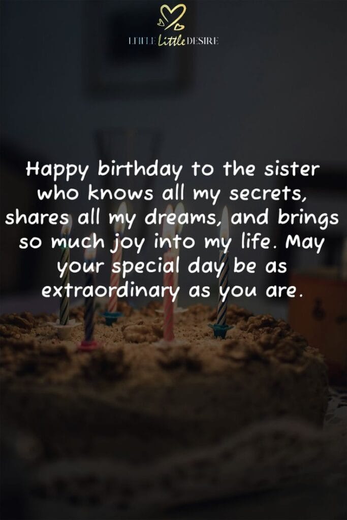 Heart Touching Birthday Wishes For Sister,Birthday Wishes For Sister