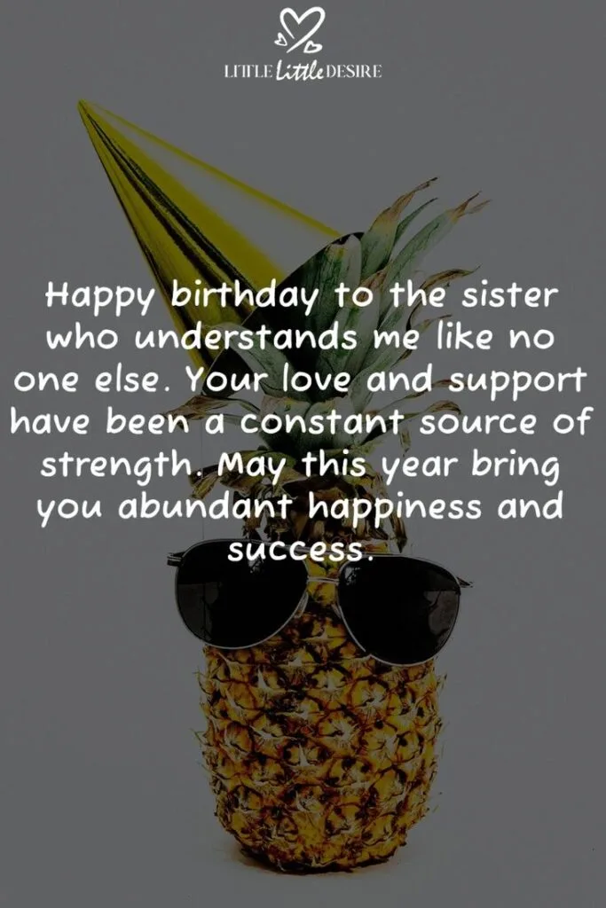 Sister Birthday Wishes