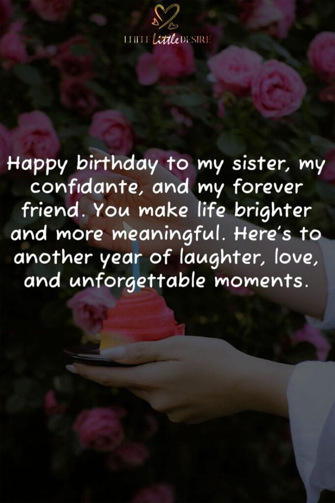 Heart Touching Birthday Wishes For Sister,Birthday Wishes For Sister