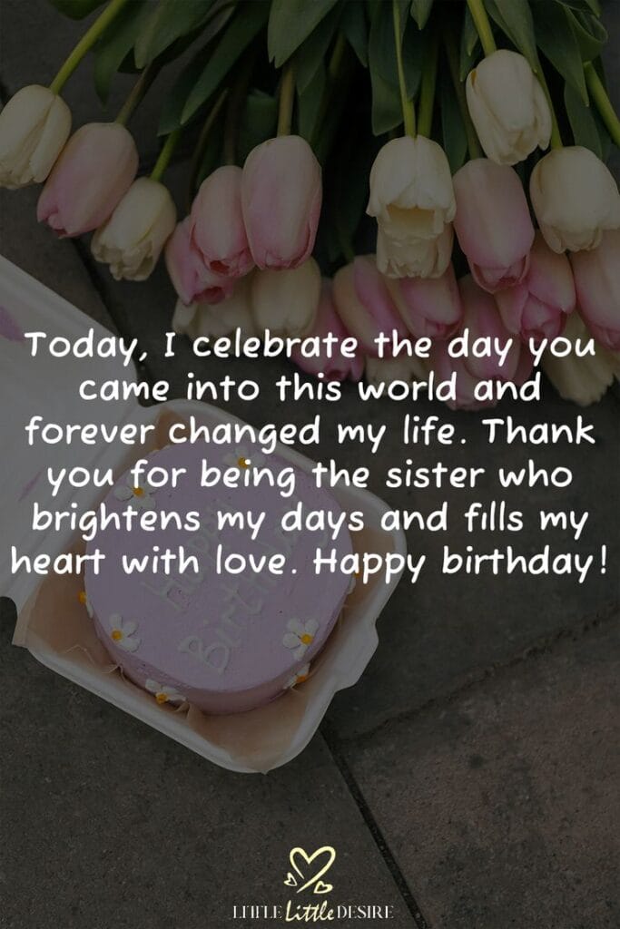 Heart Touching Birthday Wishes For Sister,Birthday Wishes For Sister