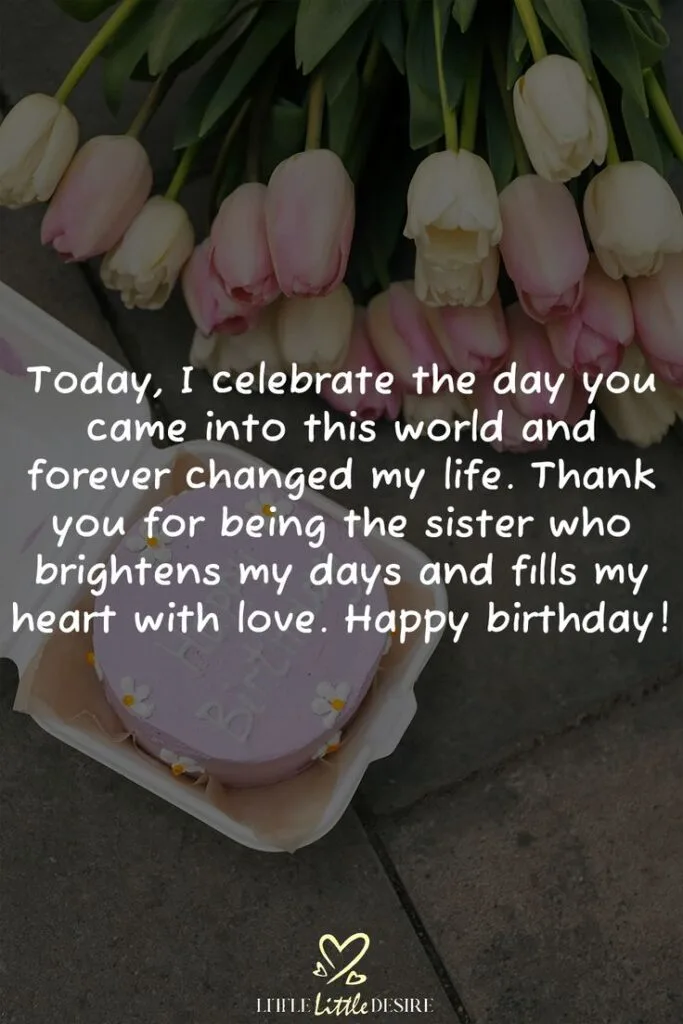 Sister Birthday Wishes