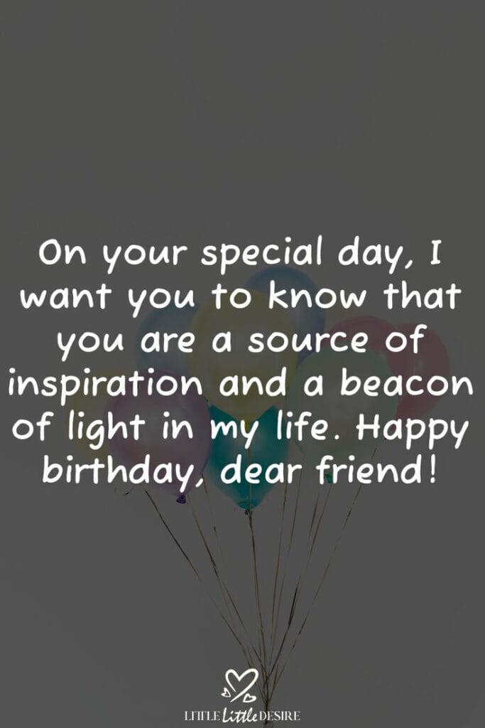 heart touching birthday wishes for friend