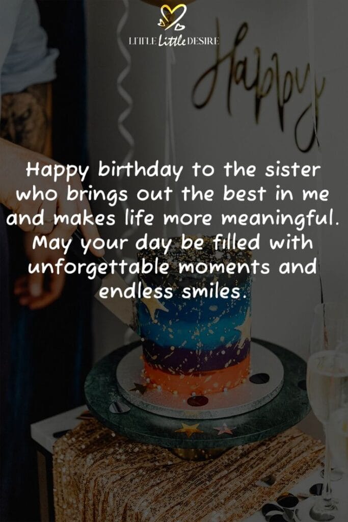 Heart Touching Birthday Wishes For Sister,Birthday Wishes For Sister