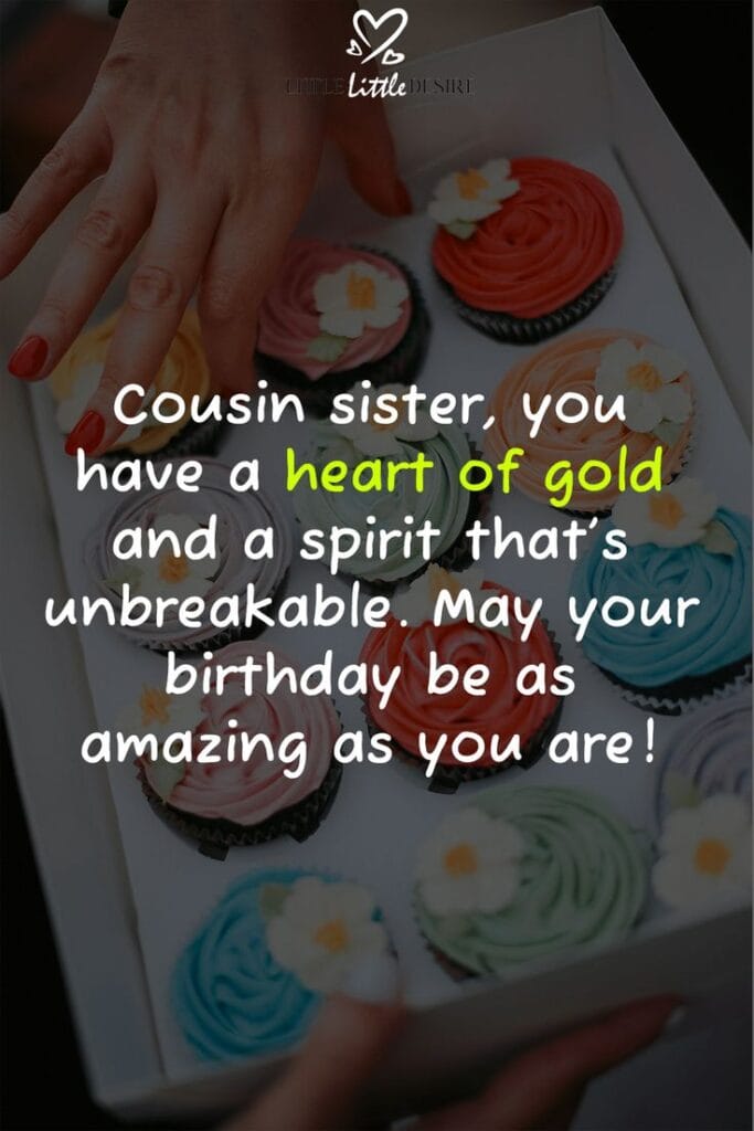 Birthday Wishes For Cousin Sister