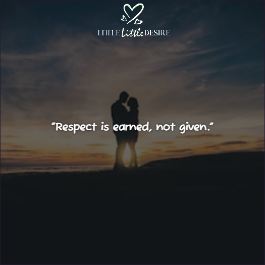 Relationship Respect Quotes