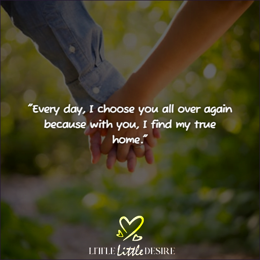 Relationship I Choose You Quotes