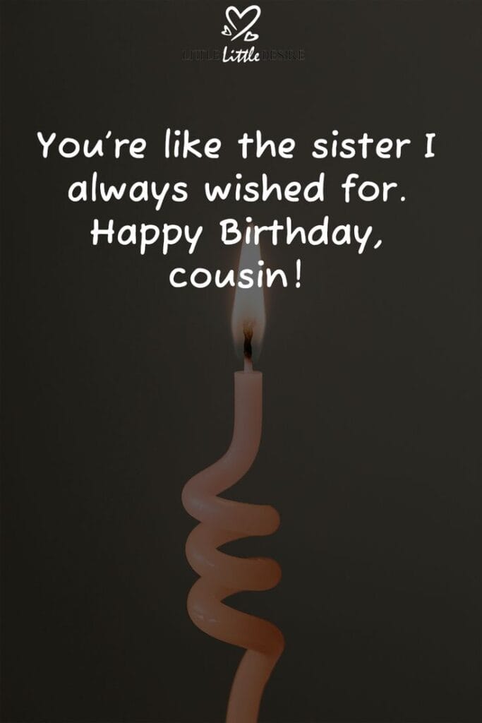 Birthday Wishes For Cousin Sister