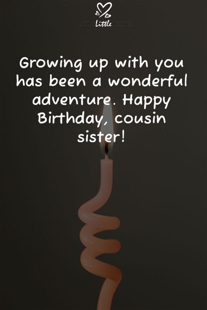 Birthday Wishes For Cousin Sister