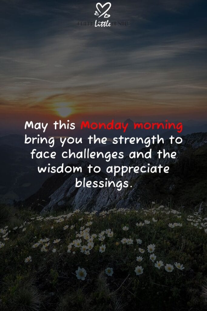 monday morning blessings