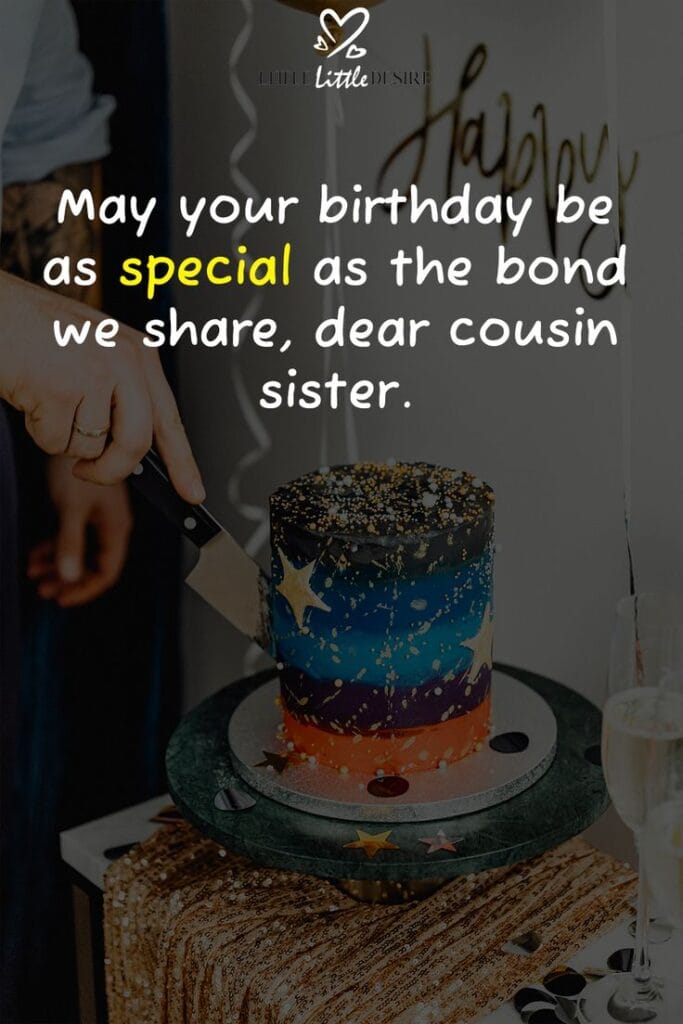 Birthday Wishes For Cousin Sister