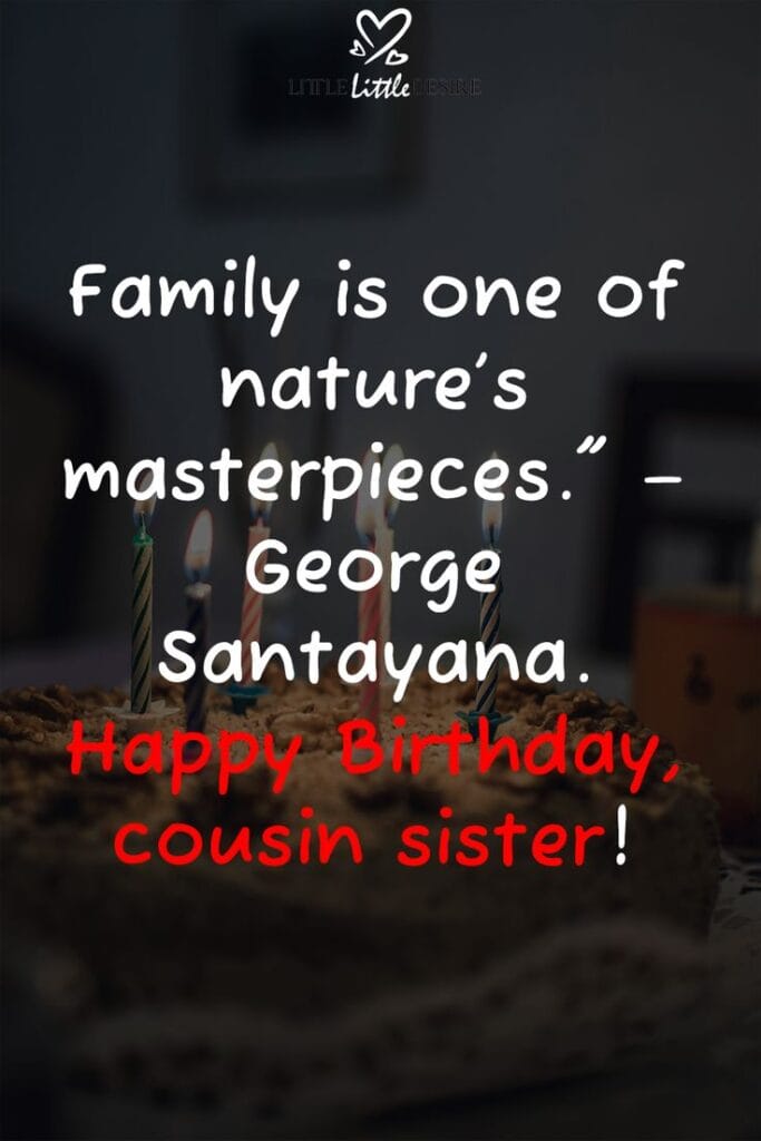 Birthday Wishes For Cousin Sister