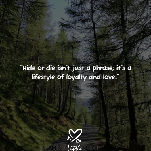 Quotes About Ride Or Die