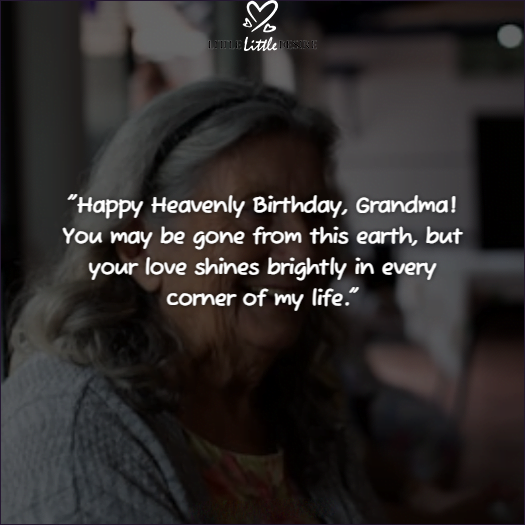 Happy Heavenly Birthday Grandma Quotes