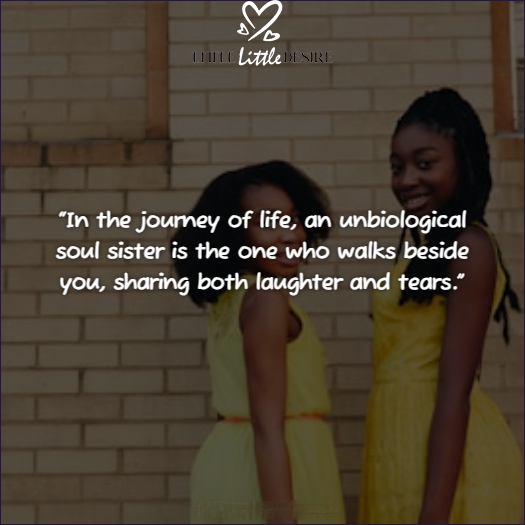 Unbiological Soul Sister Quotes