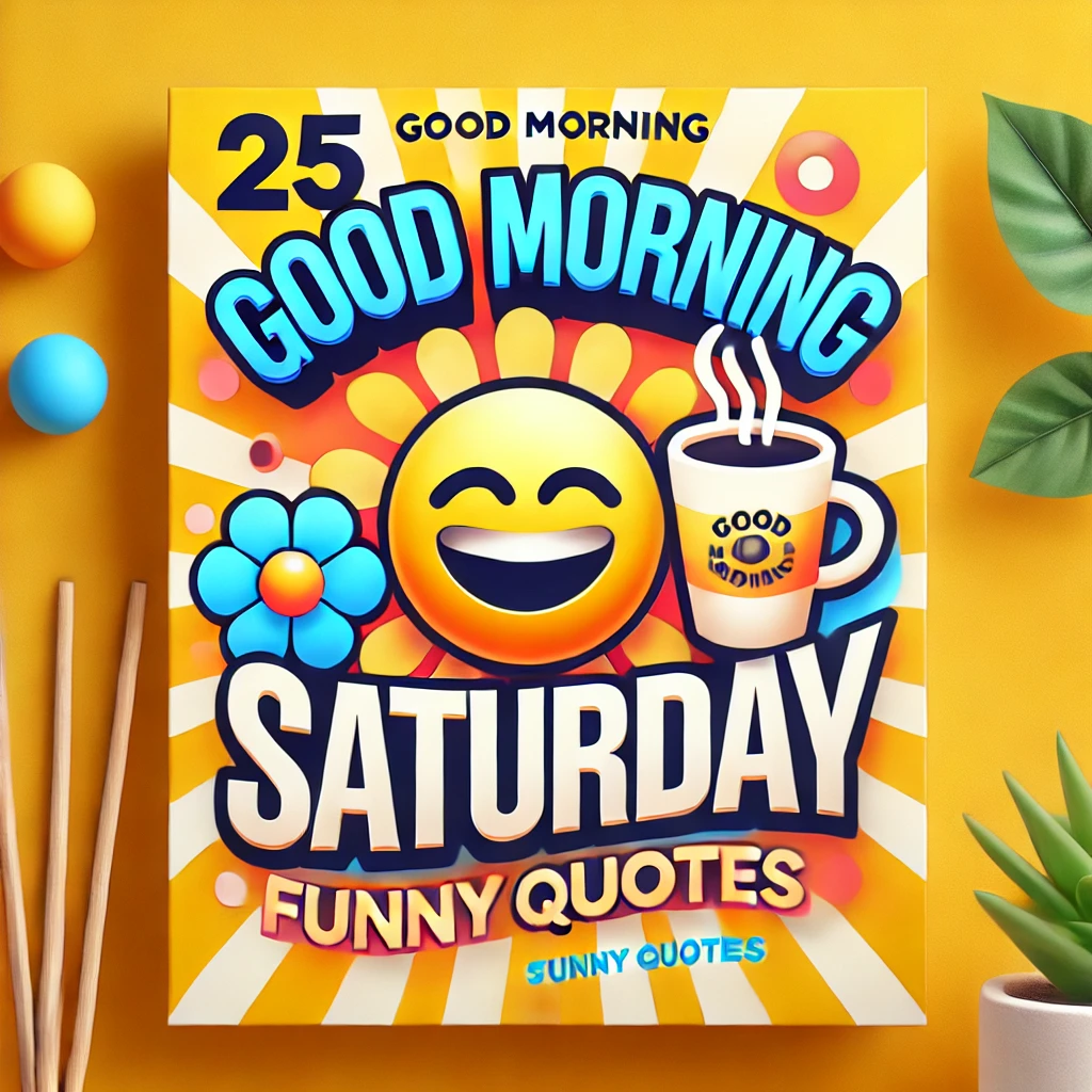 25 Good Morning Saturday Funny Quotes