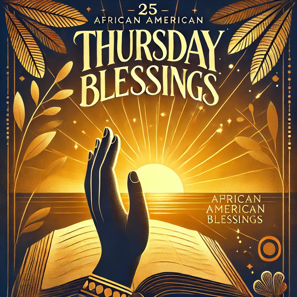 African American Thursday Blessings